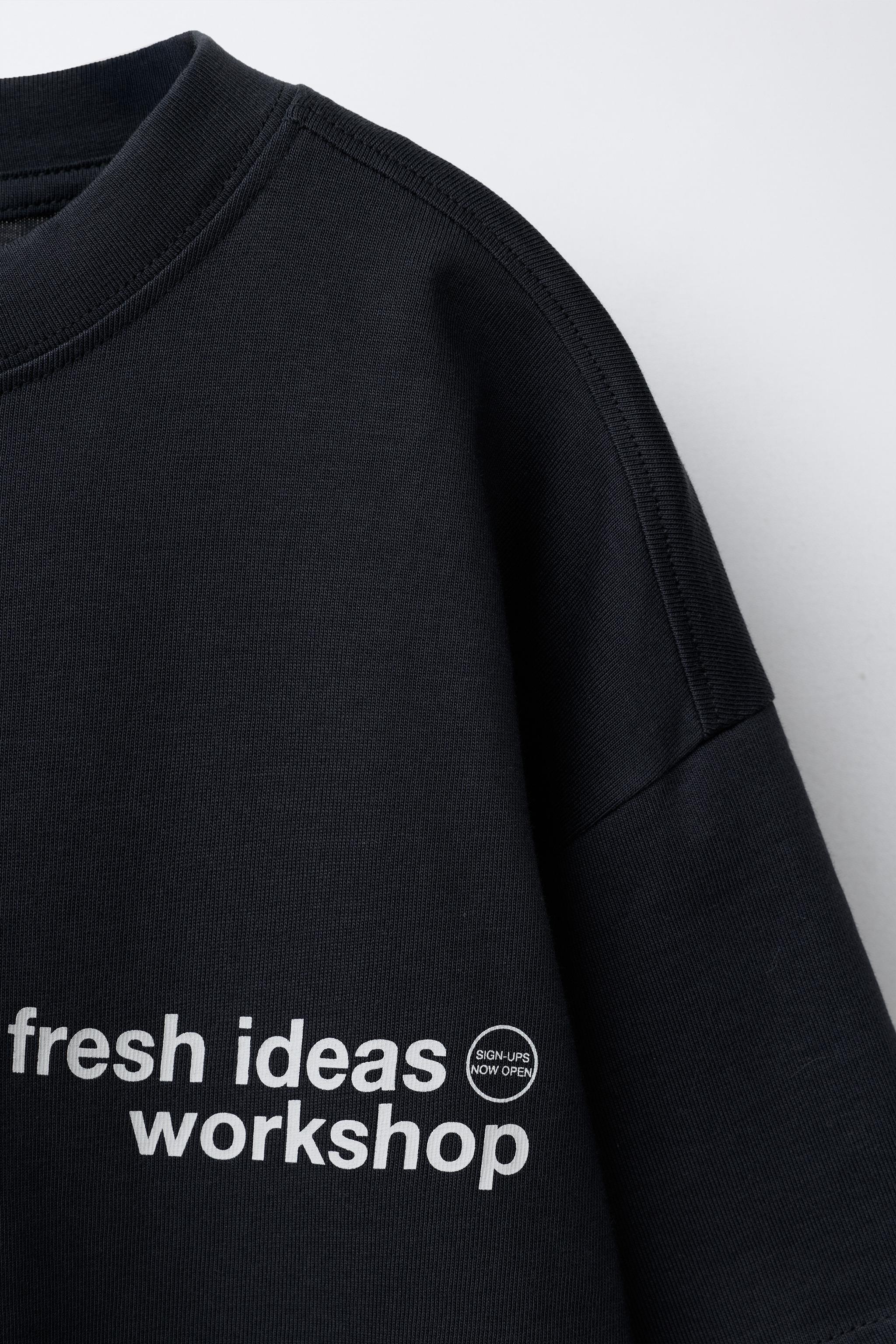 T-SHIRT DOUBLE MANCHE INSCRIPTION